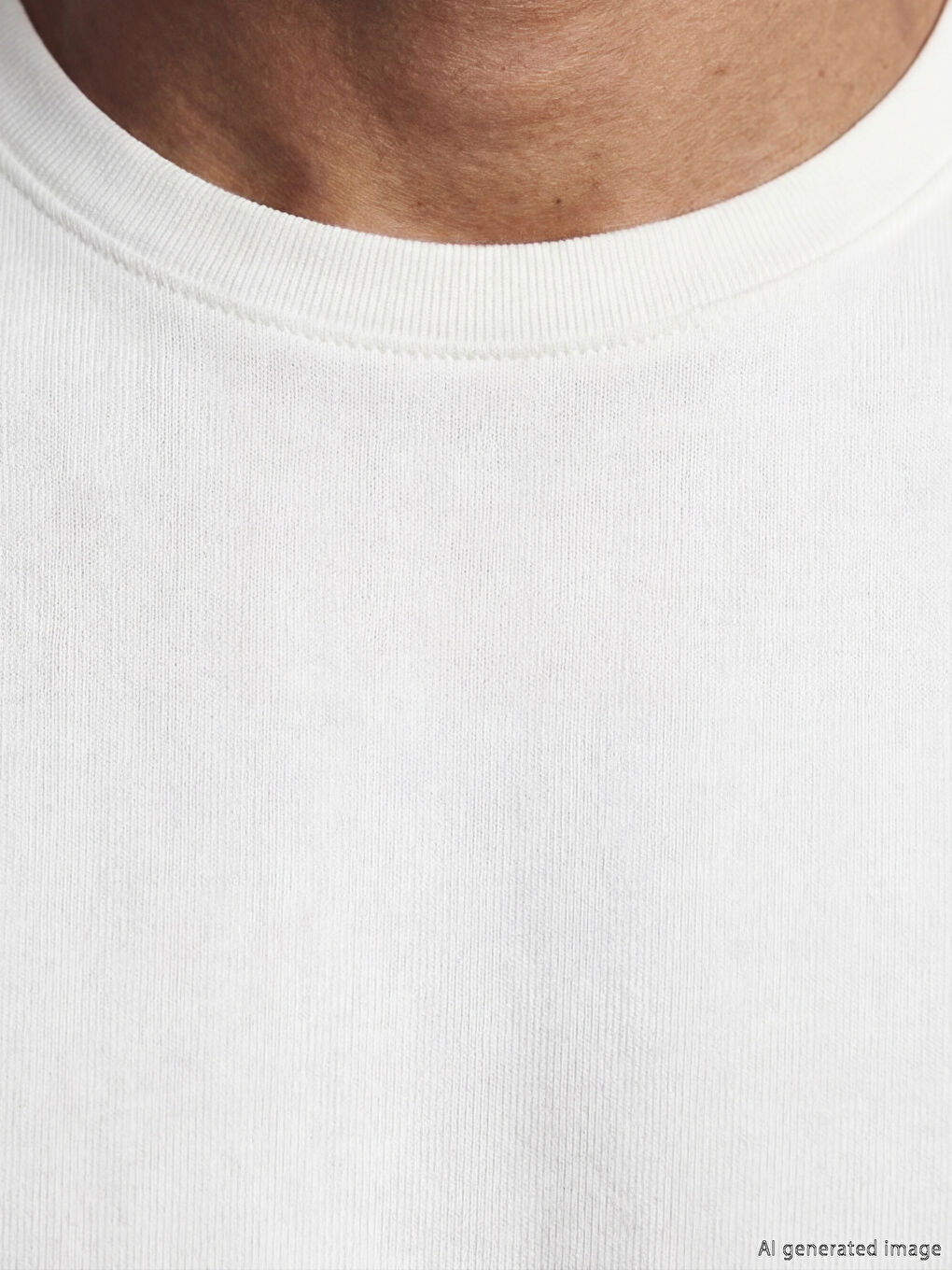 Tricou Bărbați Regular Fit cu Guler Rotund-2