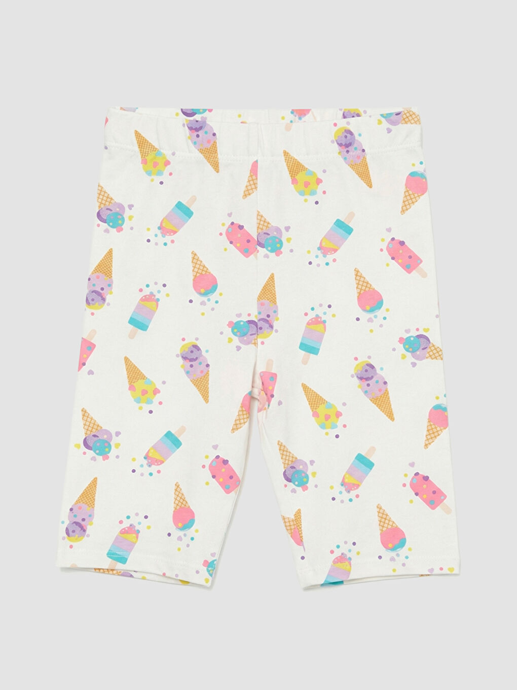 Printed Girls' Leggings 2 Pack-1