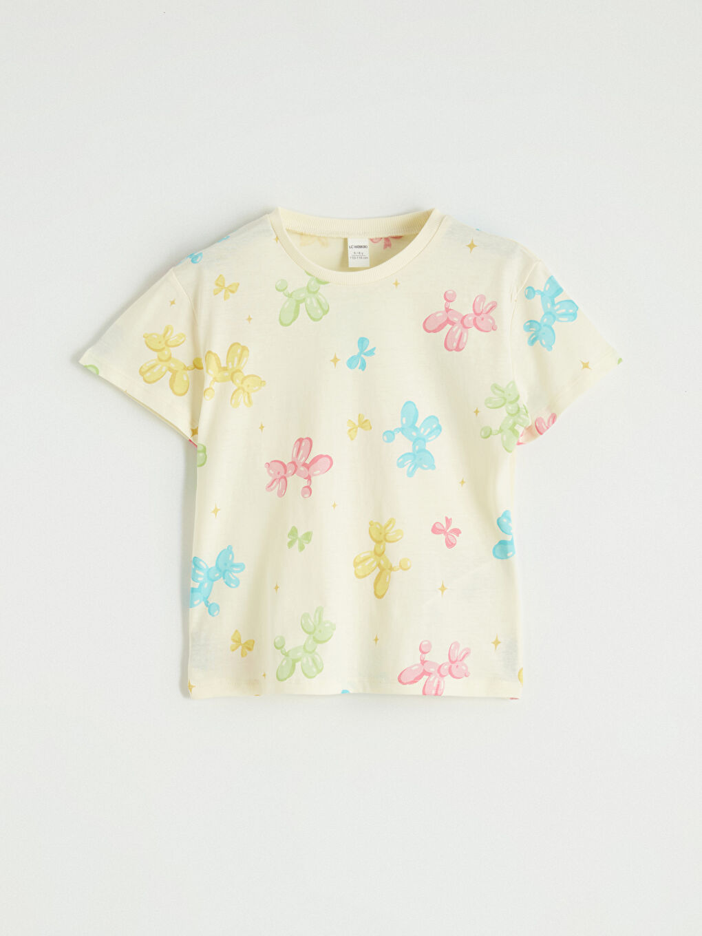 Girl ECRU T-Shirt-1