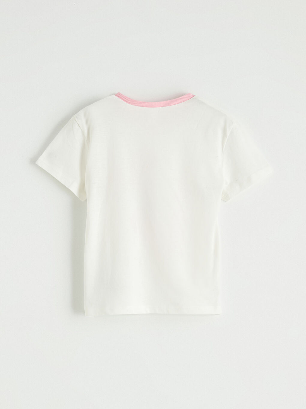 Girl ECRU T-Shirt-6