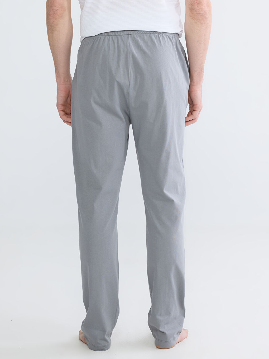 Gri Standart Kalıp Erkek Pijama Altı-3