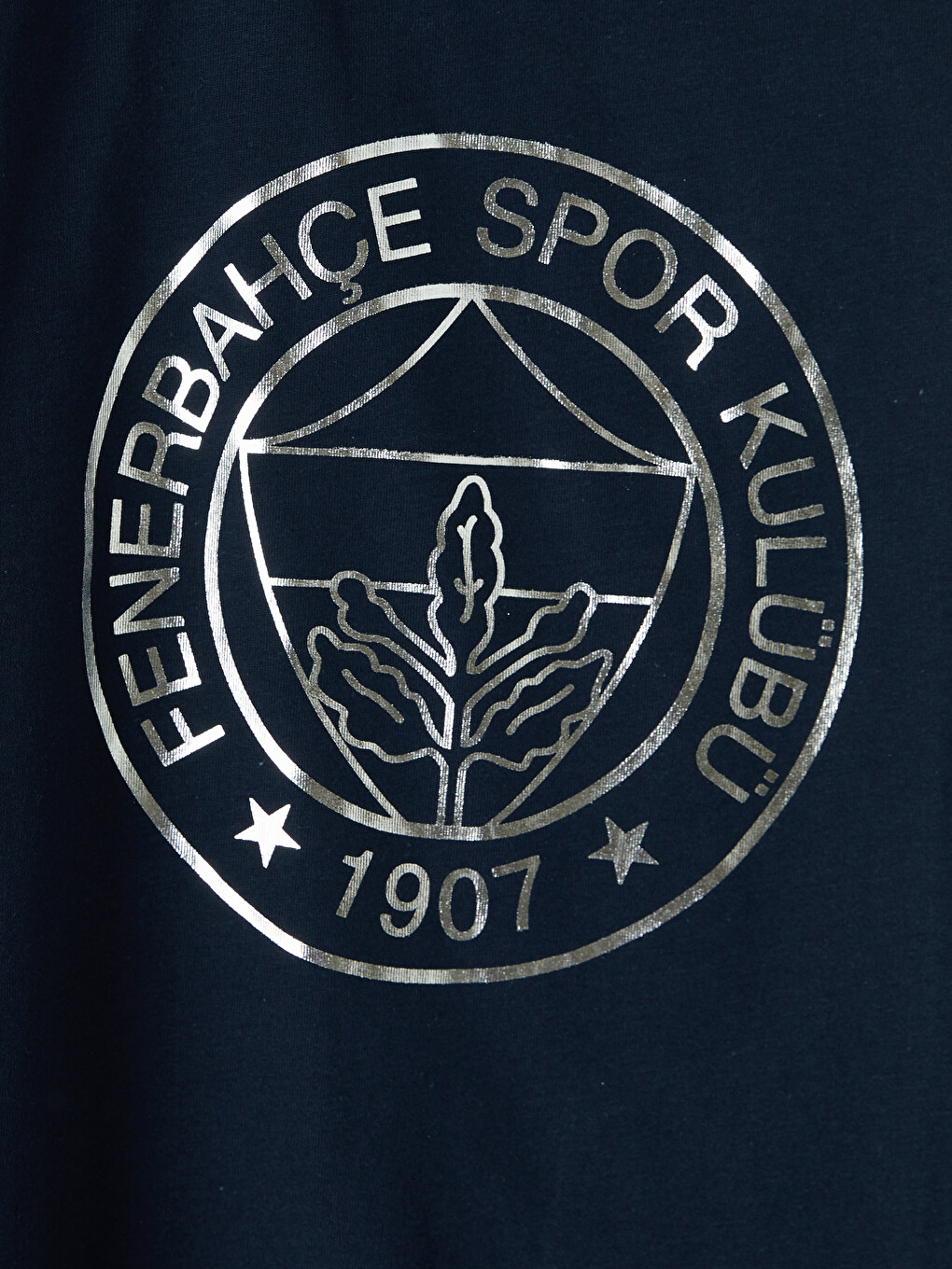 Lacivert Bisiklet Yaka Fenerbahçe Baskılı Erkek Çocuk Atlet-2