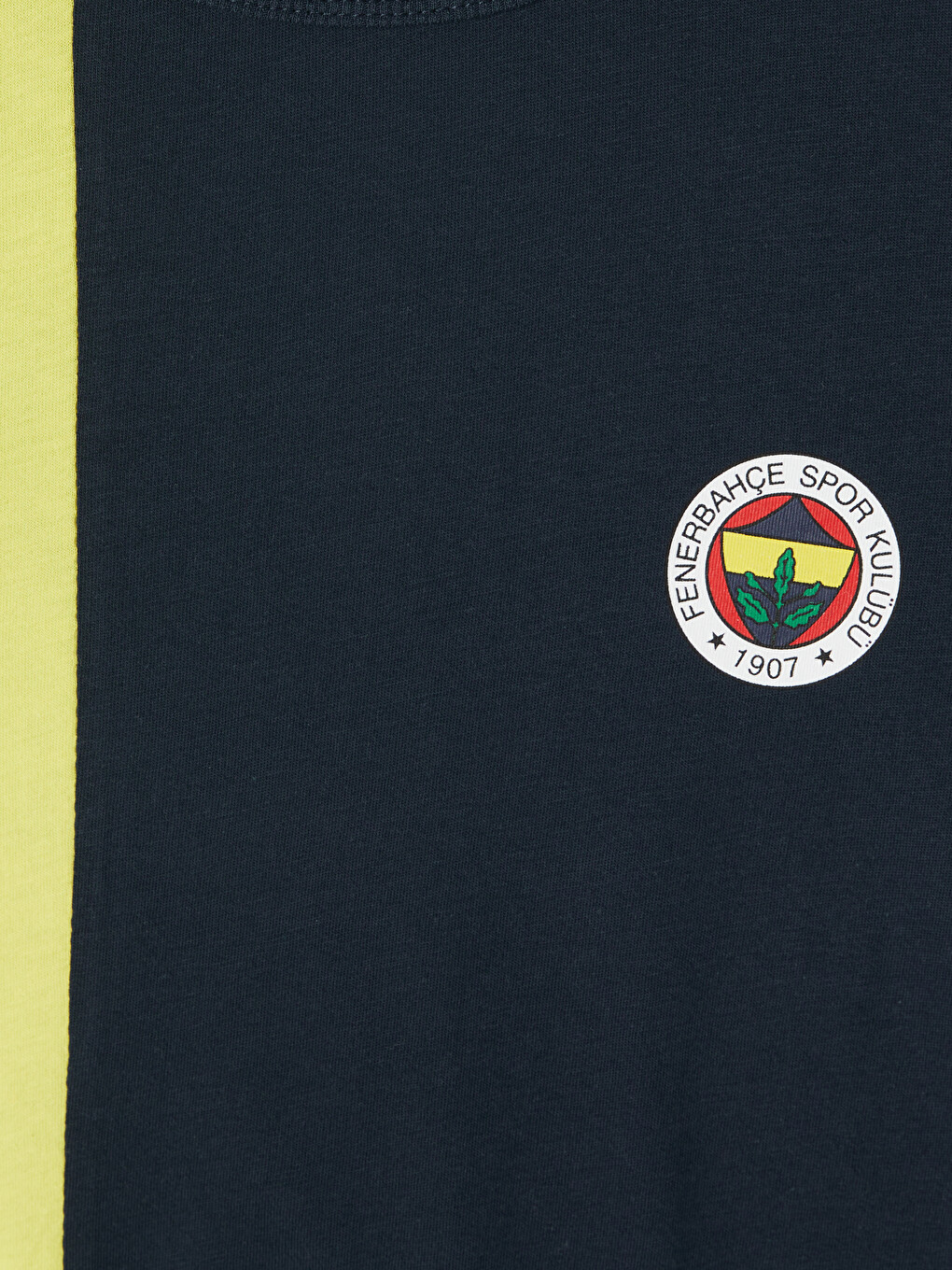 Lacivert Fenerbahçe Baskılı Erkek Çocuk Şortlu Takım-5