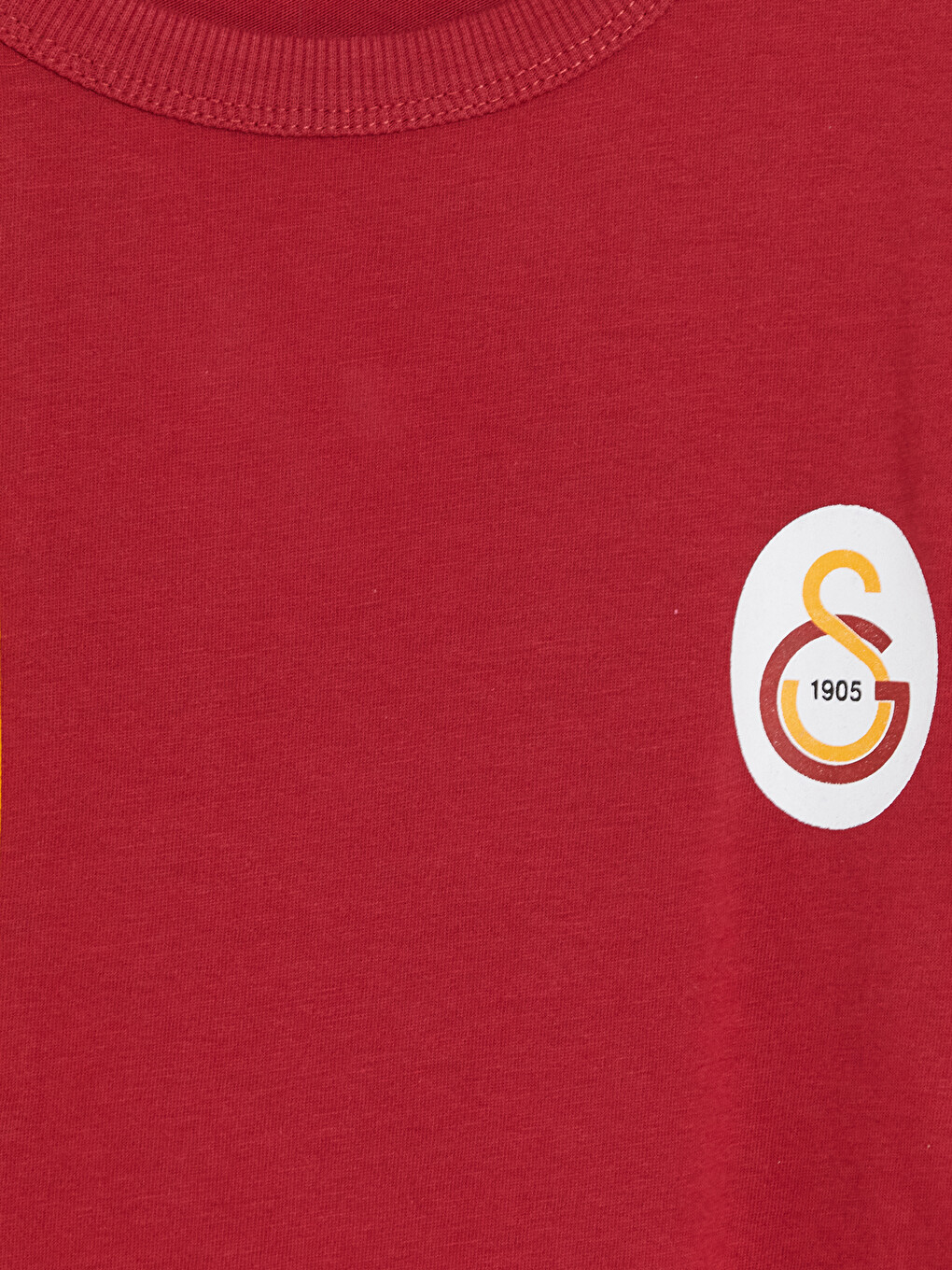 Kırmızı Galatasaray Baskılı Erkek Çocuk Şortlu Takım-1
