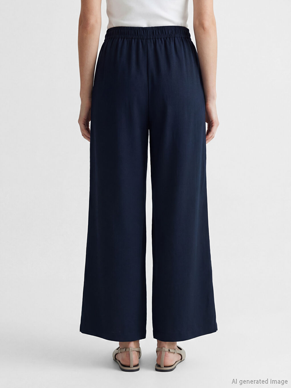 بنطلون كحلي امرأة-7