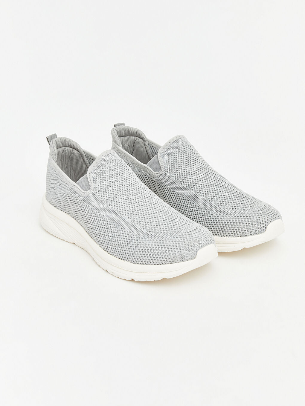 Gri Fileli Erkek Spor Ayakkabı