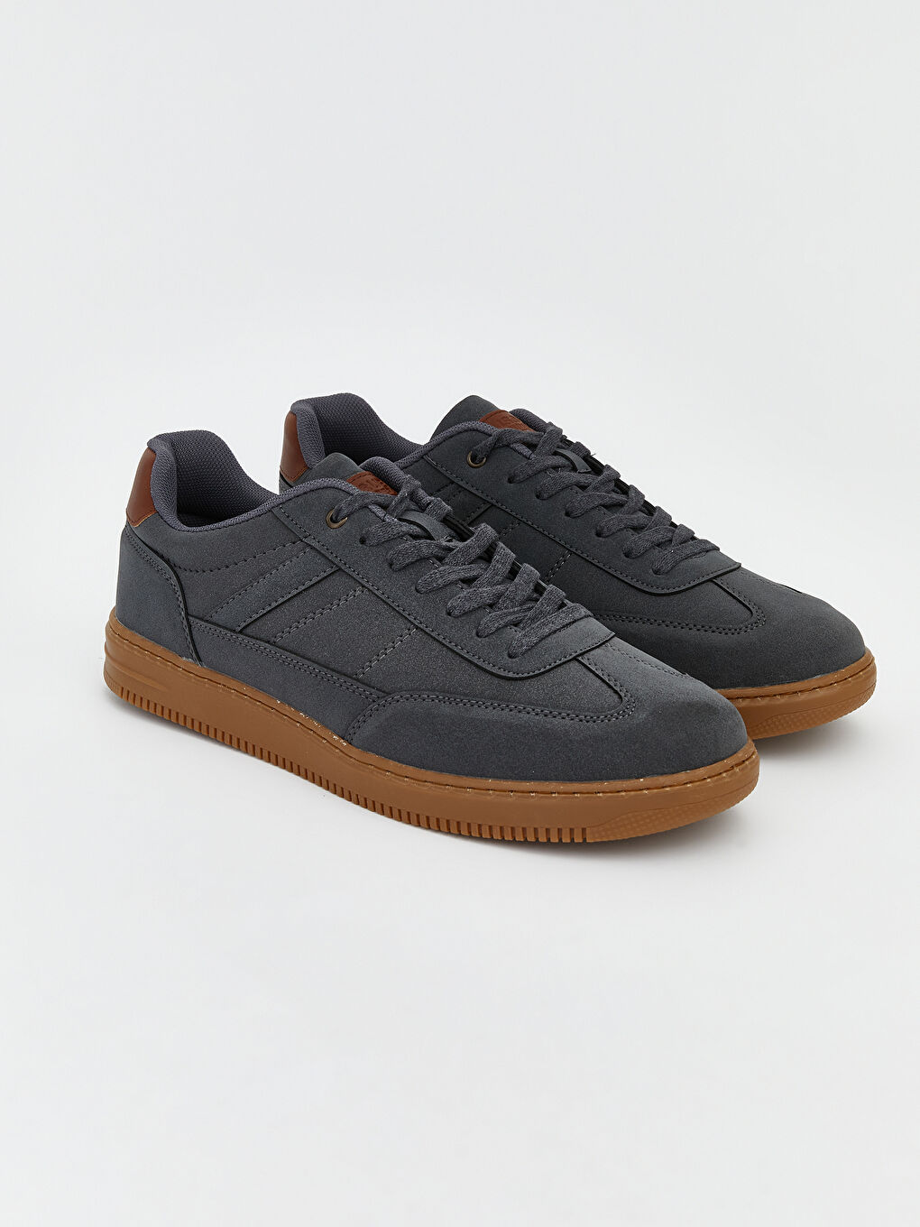 Antrasit Süet Görünümlü Erkek Sneaker