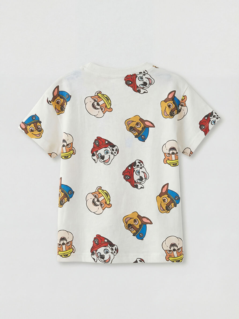 Ekru Paw Patrol Baskılı Erkek Bebek Takım-2