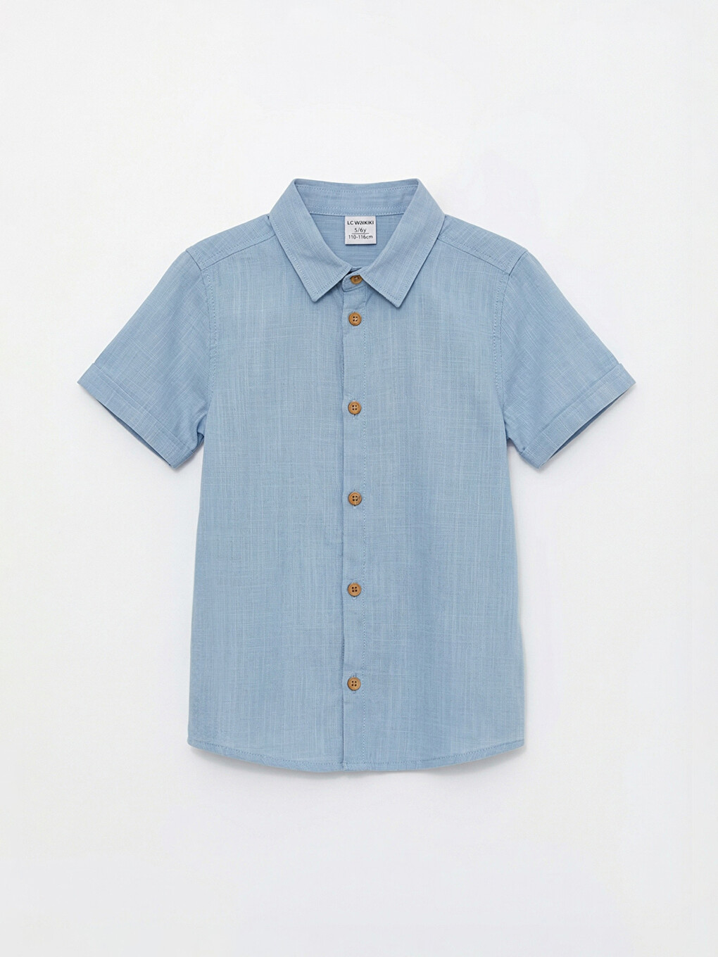 Boys' Short Sleeve Shirt and Shorts Set-1