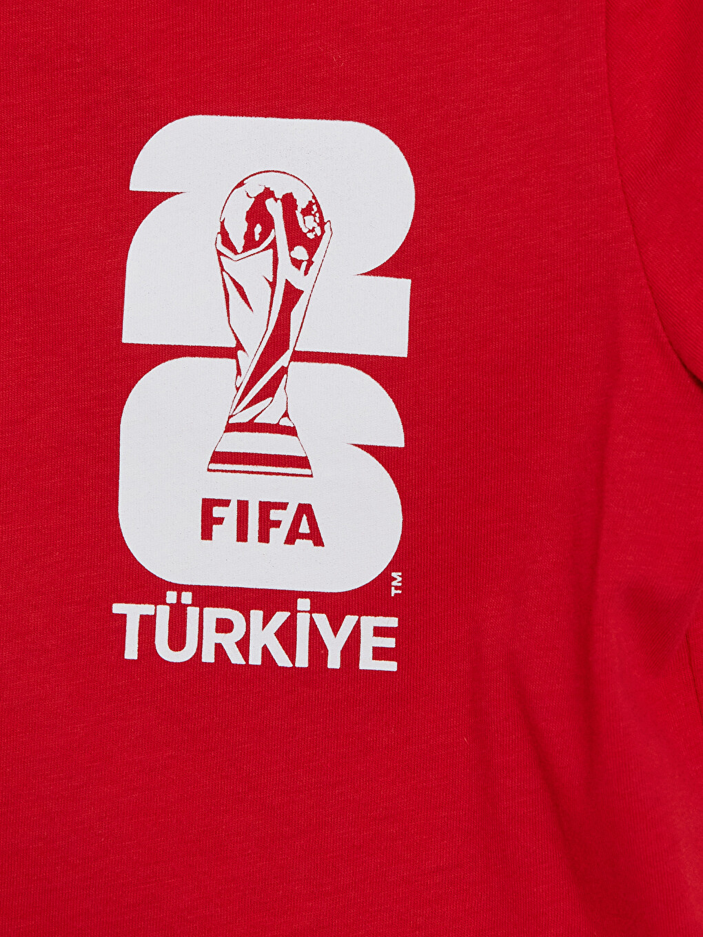 Crew Neck FIFA Printed Boys' T-Shirt-1