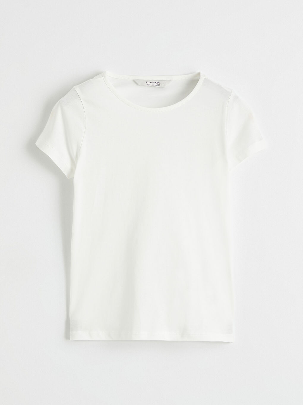 Siyah Bisiklet Yaka Kız Çocuk Tişört ve Şort-1