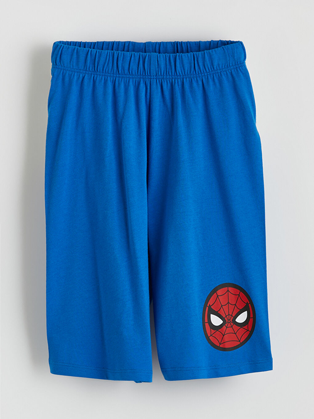 Spider-Man Baskılı Erkek Çocuk Şortlu Pijama Takımı-4