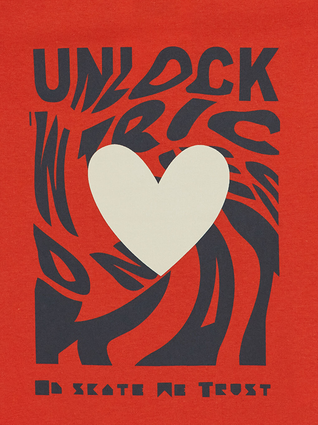 Turuncu Bisiklet Yaka Baskılı Kız Çocuk Tişört-2