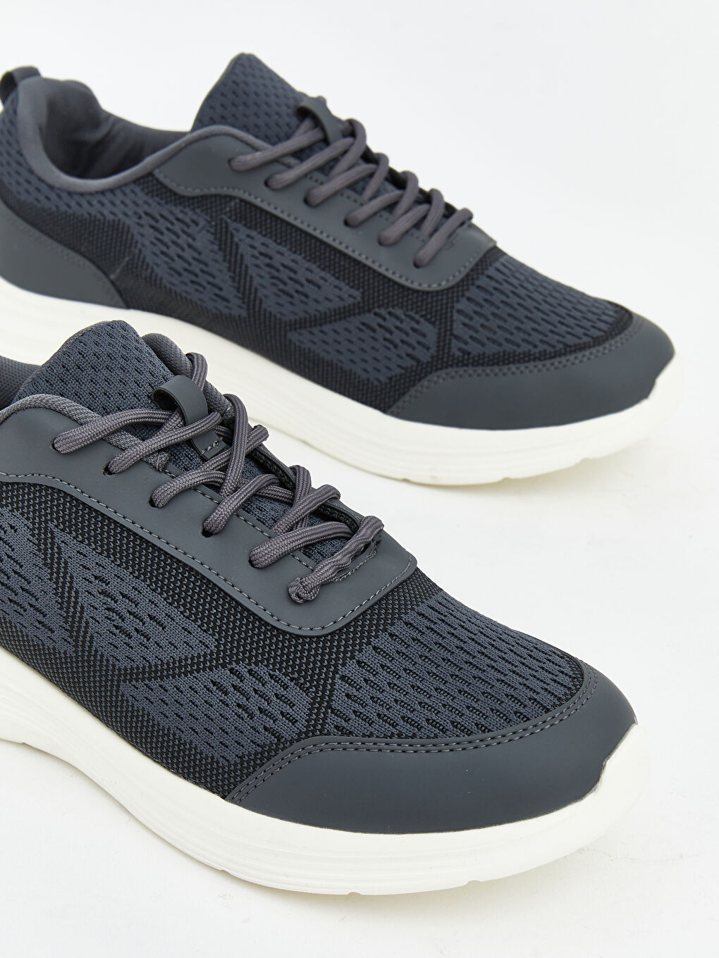 Antrasit File Detaylı Erkek Spor Ayakkabı-2