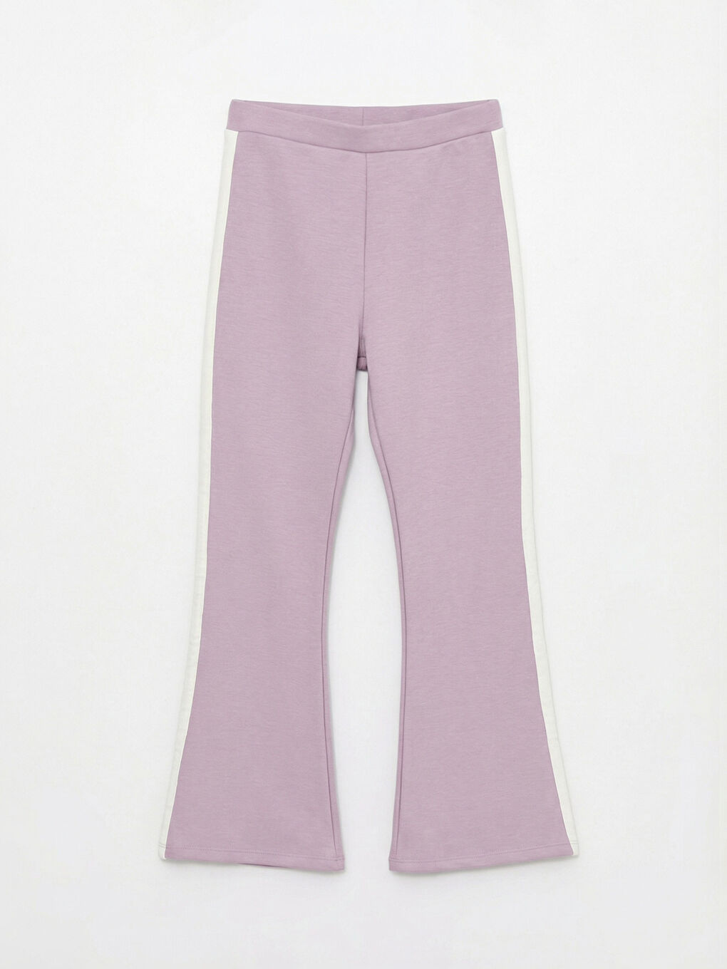 Lila Kız Çocuk İspanyol Paça Tayt