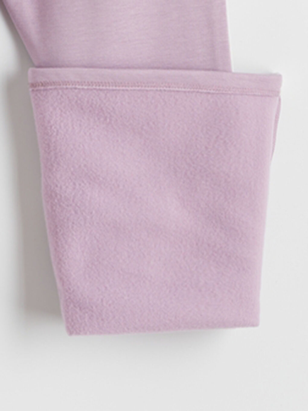 Lila Kız Çocuk İspanyol Paça Tayt-2