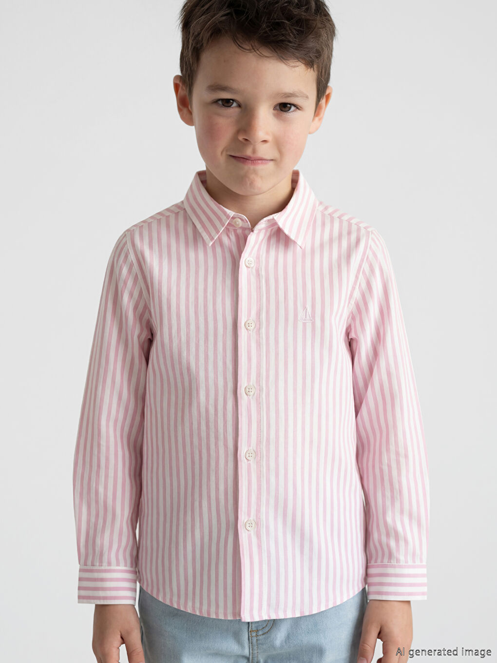 Striped Oxford Boys' Shirt