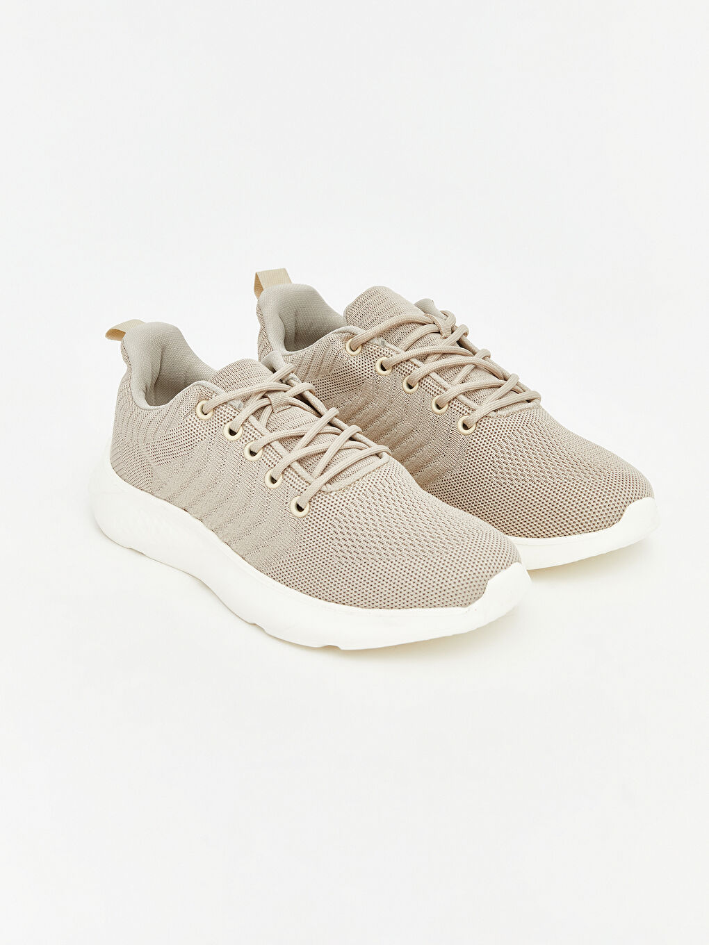 Bej Fileli Erkek Spor Ayakkabı