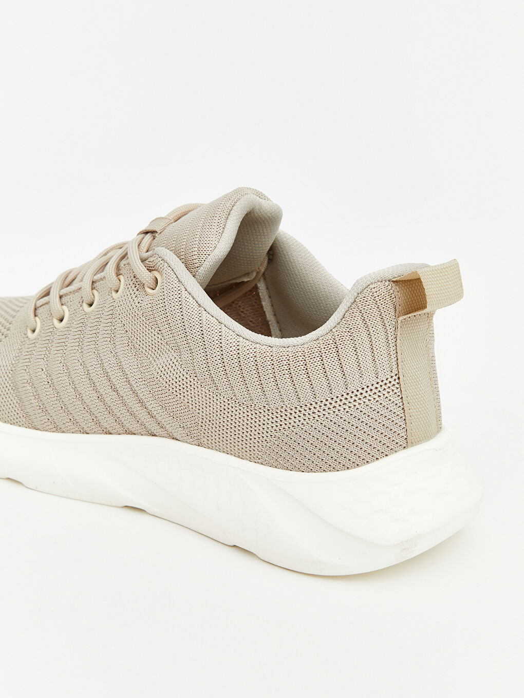 Bej Fileli Erkek Spor Ayakkabı-4