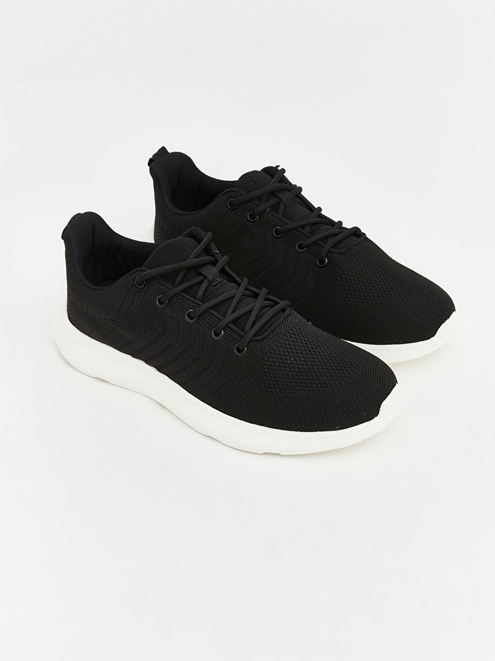 Siyah Fileli Erkek Spor Ayakkabı