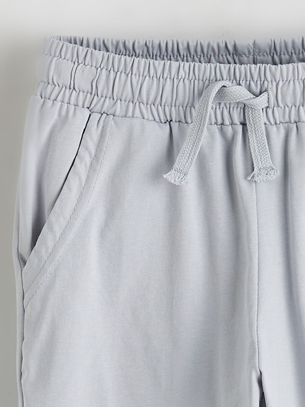 Gri Baskılı Erkek Çocuk Tişört ve Şort-5