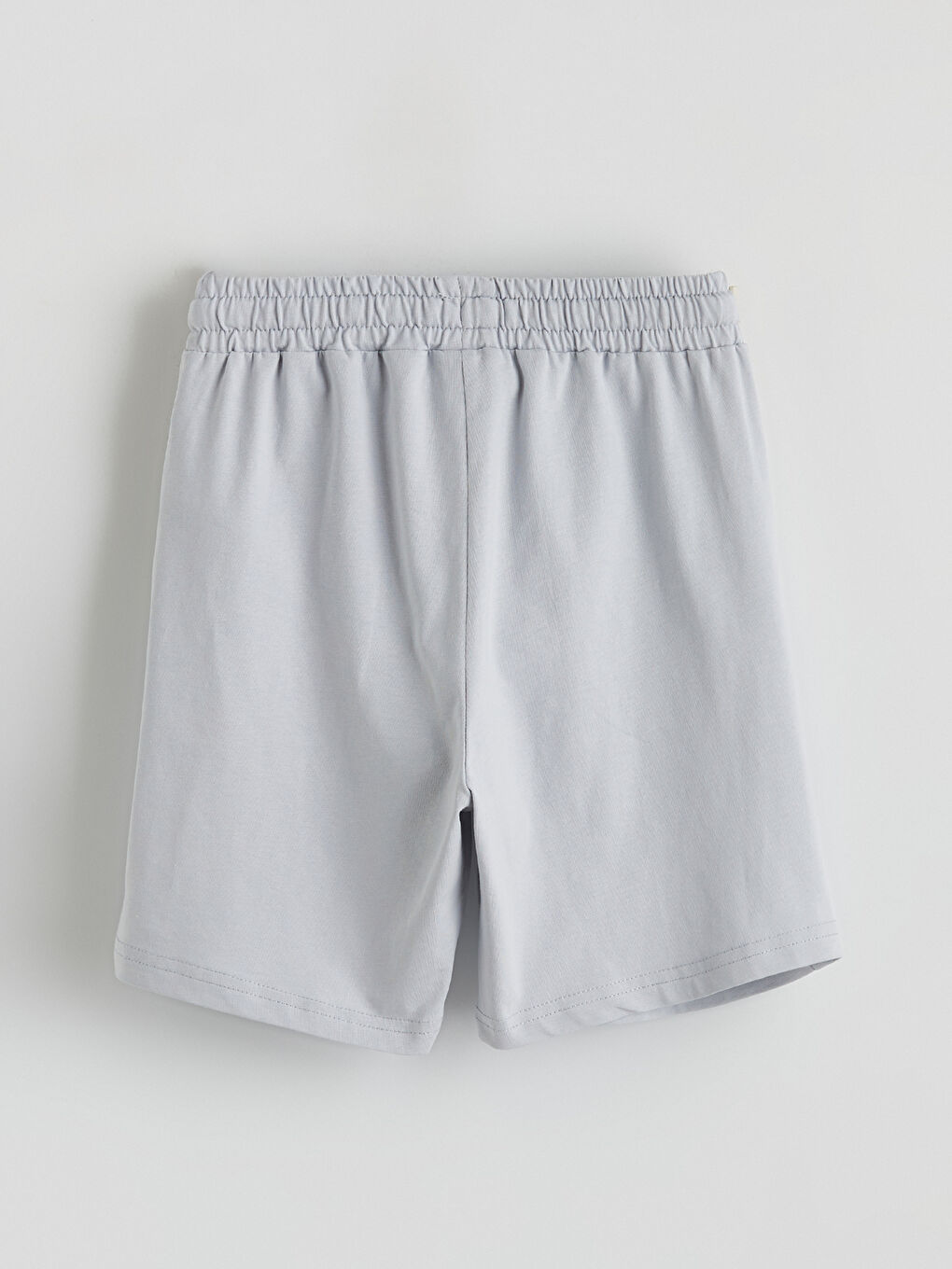 Gri Baskılı Erkek Çocuk Tişört ve Şort-6