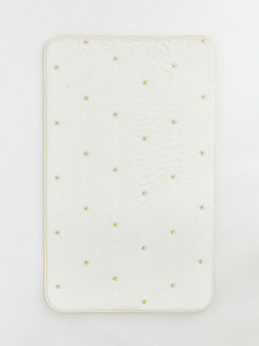 Blumige Badematte 50x80 cm-1