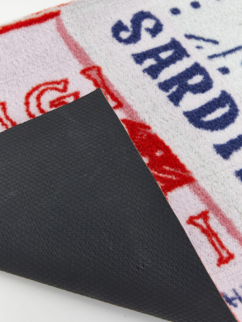 Balık Baskılı Kapı Önü Paspası 45x75 cm-4