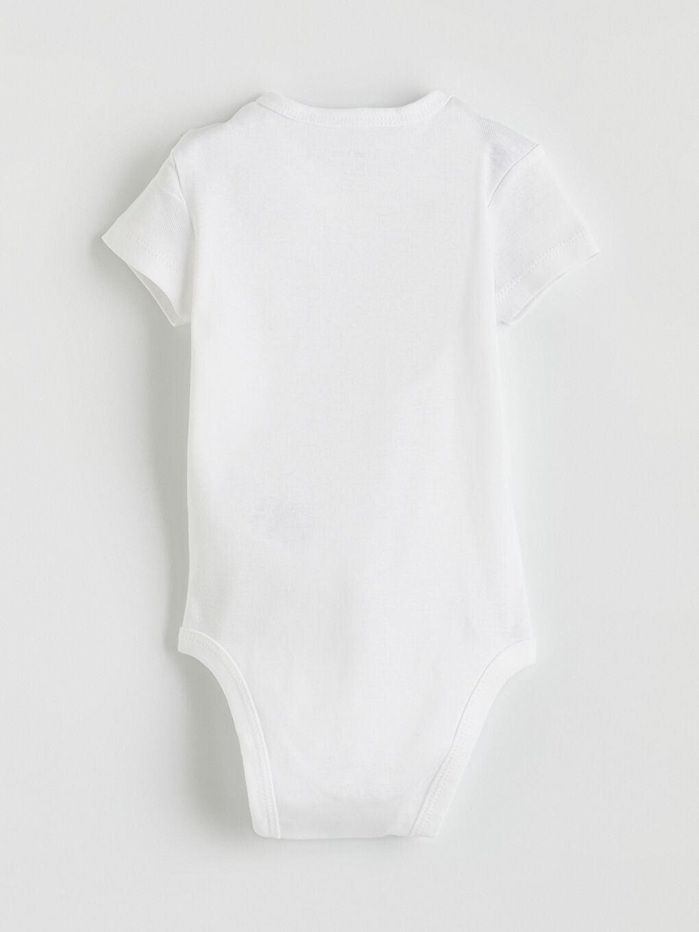 Ekru Erkek Bebek Çıtçıtlı Body 2'li-8