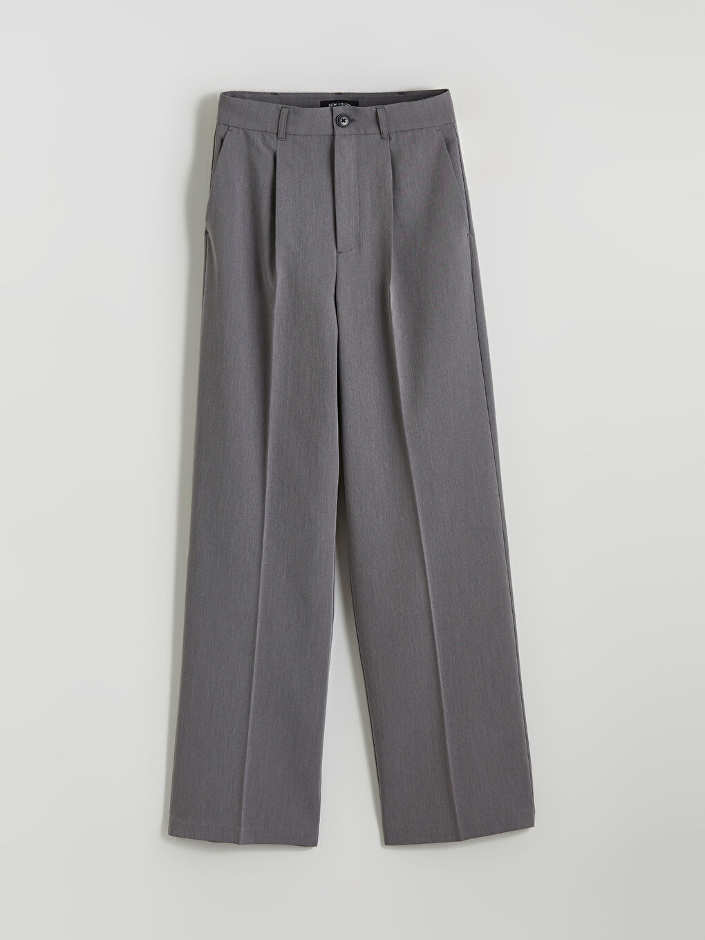 Woman GREY Formal Dress Trousers-4