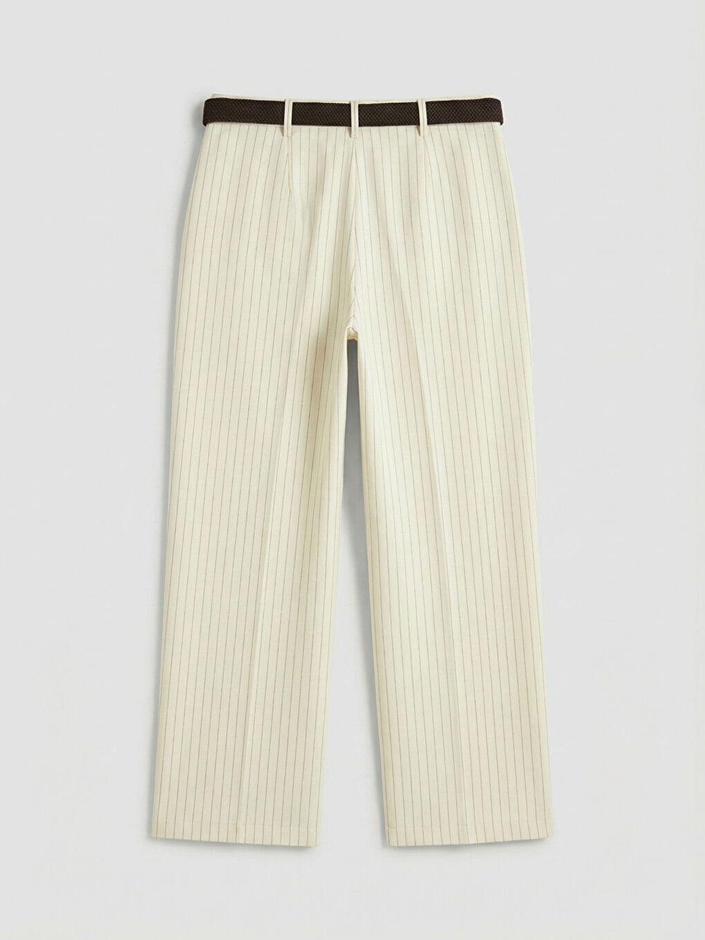 Woman BROWN Trousers-7