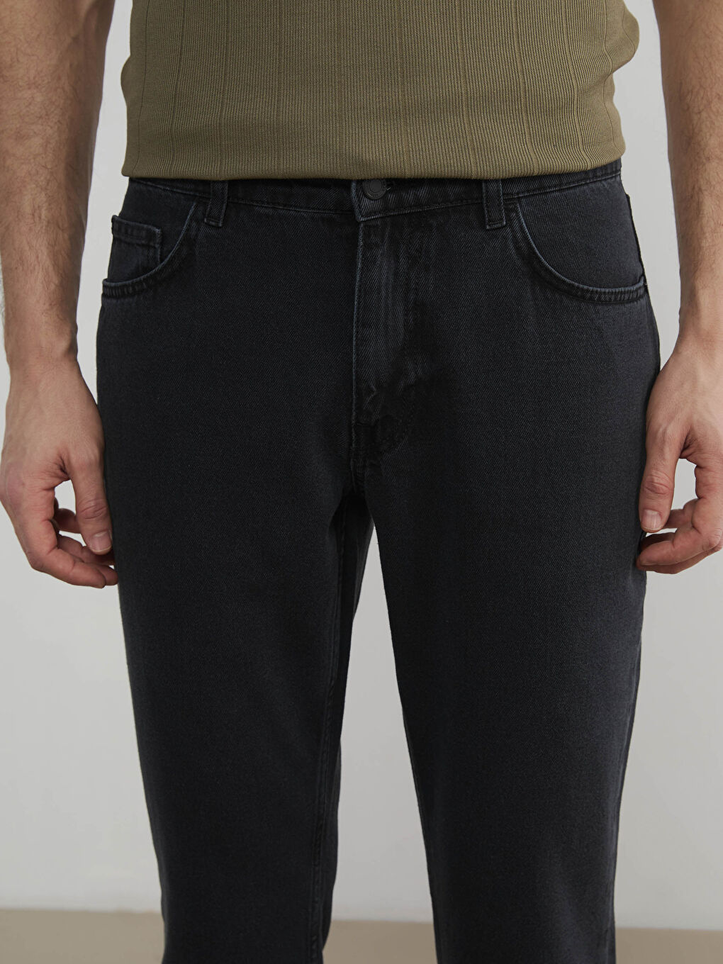 Gri 779 Regular Fit Erkek Jean Pantolon-2