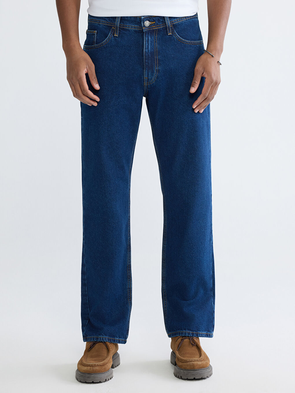 Mavi Loose Fit Erkek Jean Pantolon-1