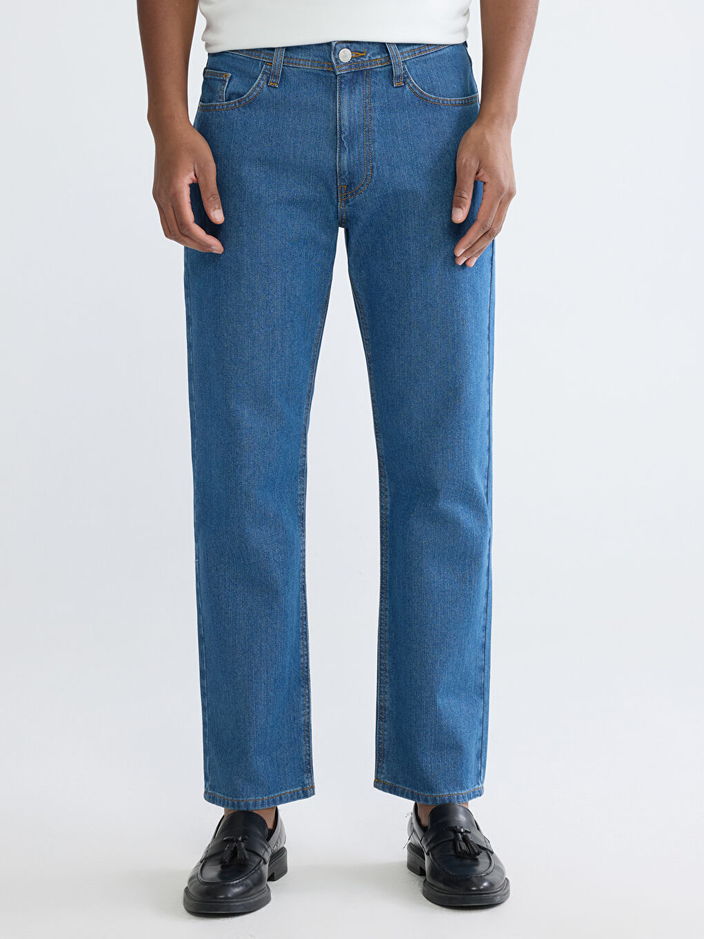 Mavi Loose Fit Erkek Jean Pantolon-1