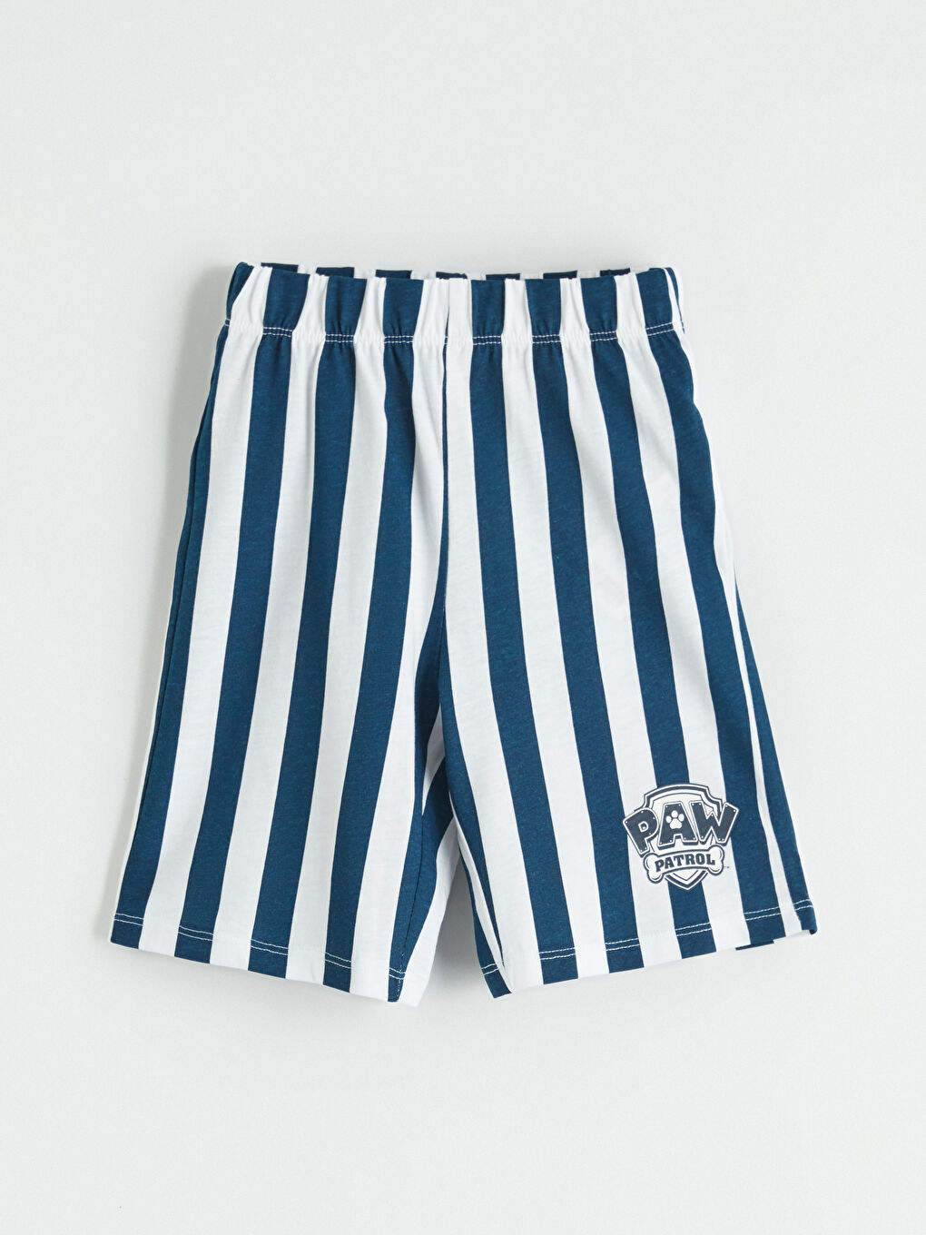 Мальчики Белый Пижамный комплект с шортами-4