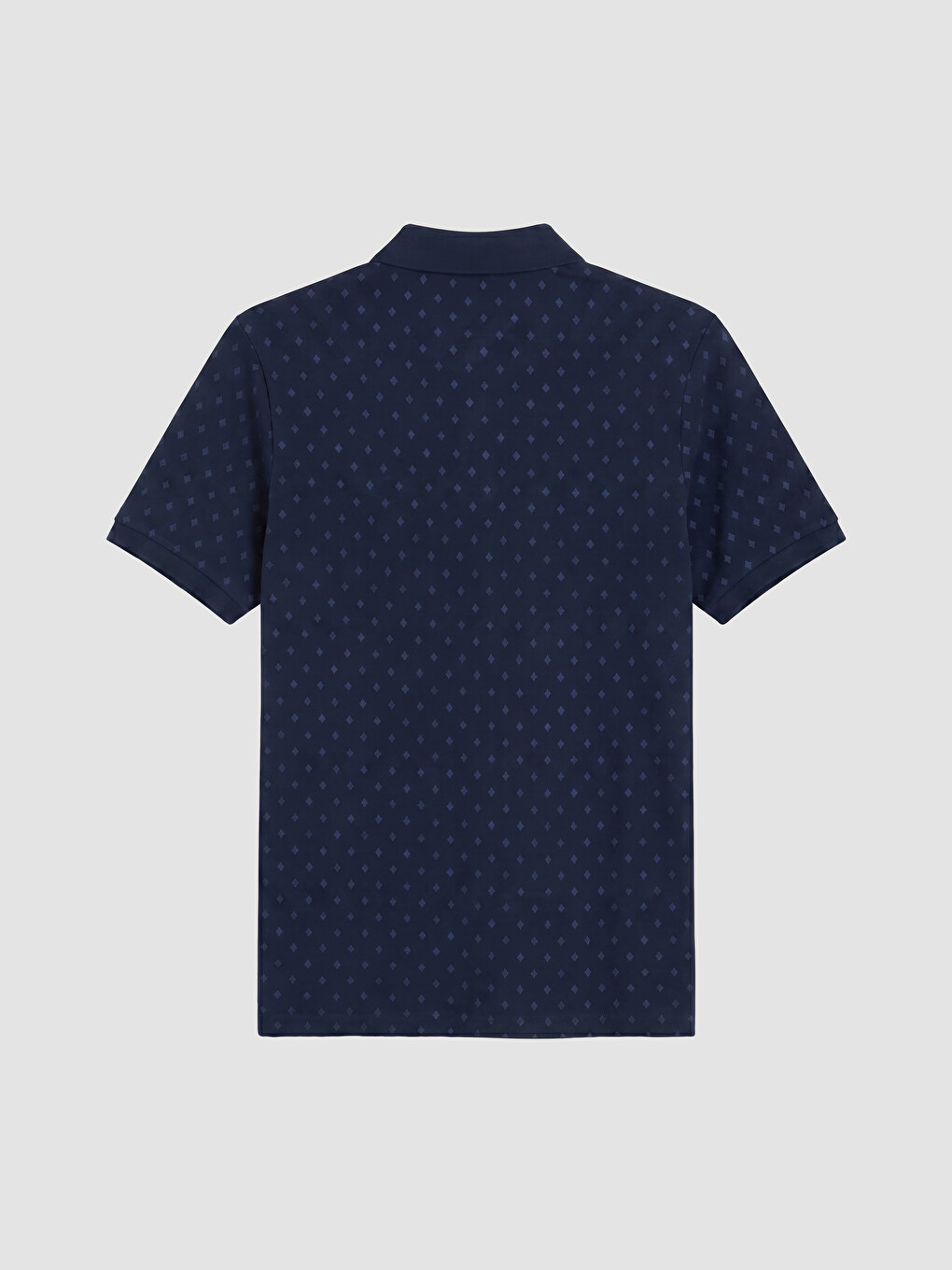 Polo Collar Pique Men's T-shirt-2