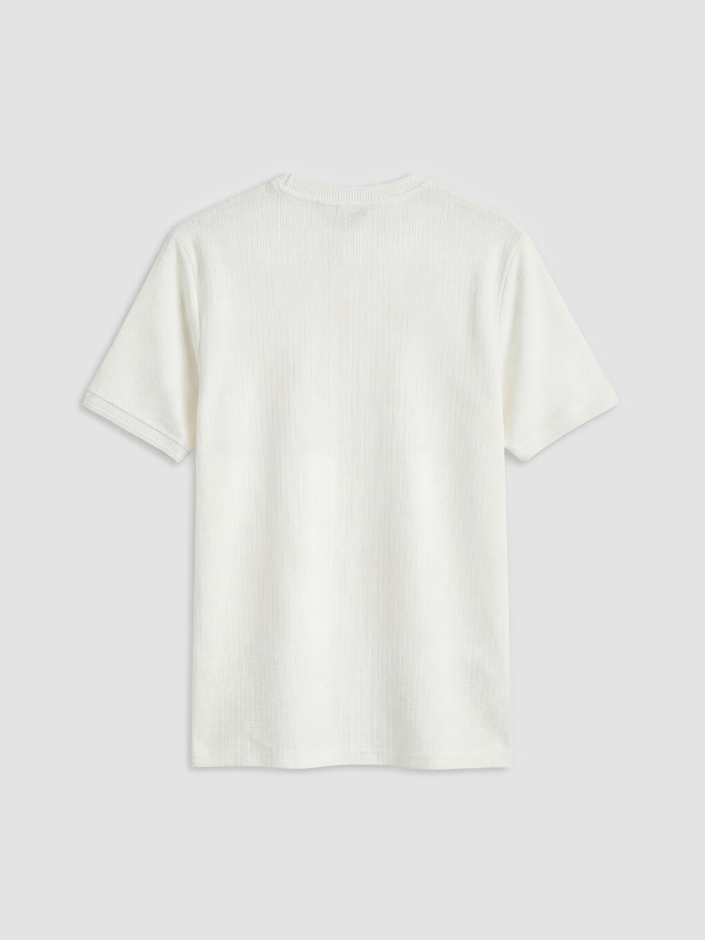 Crew Neck Structured Men's T-Shirt-3