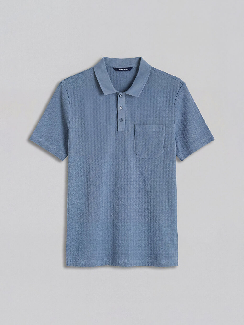 İndigo Polo Yaka Erkek Tişört