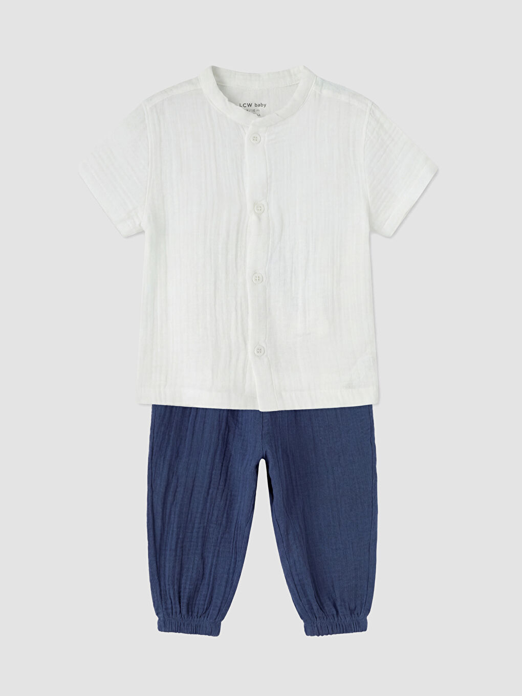 Baby Boy Ecru Set