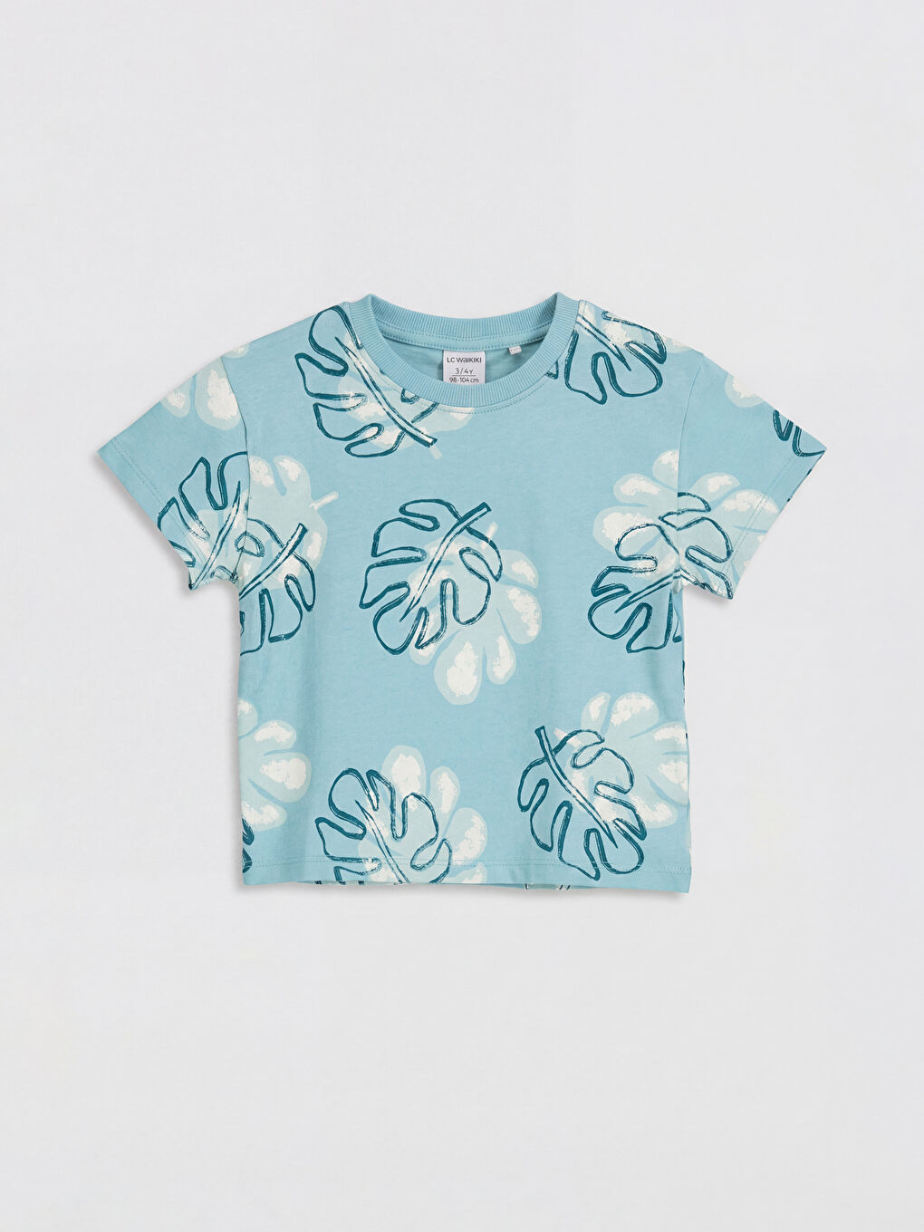 Desenli Erkek Bebek Tişört ve Şort-1