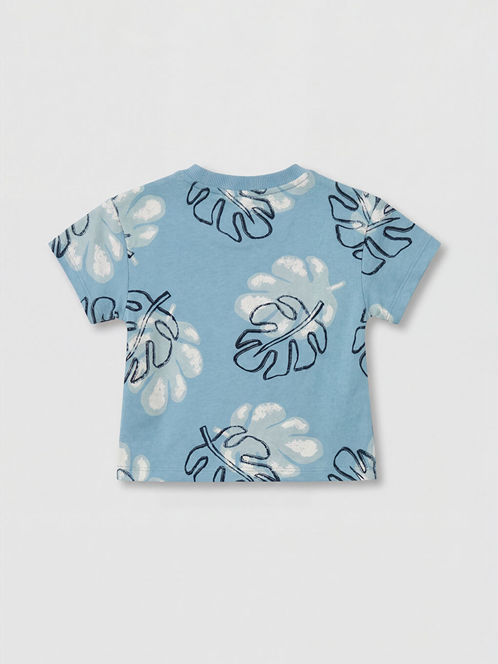 Patterned Baby Boys' T-Shirt and Shorts-2