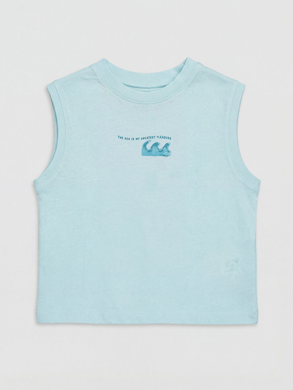 Mavi Çizgili ve Baskılı Erkek Bebek Takım-1