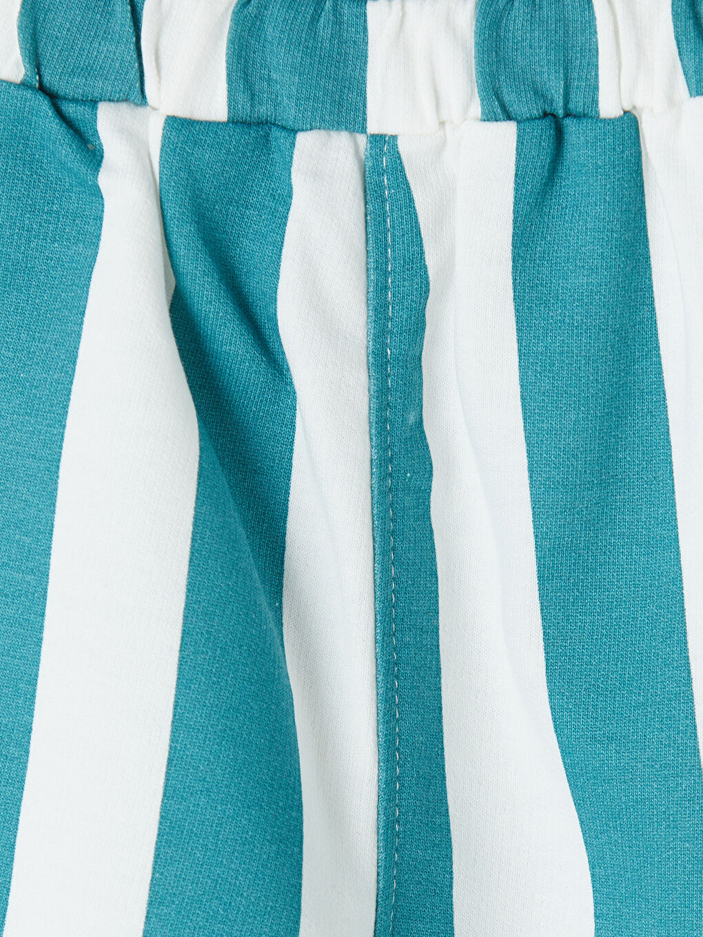 Mavi Çizgili ve Baskılı Erkek Bebek Takım-7