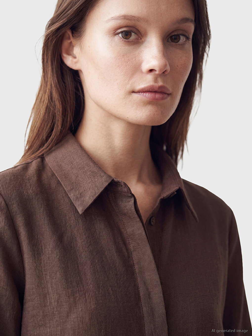 Textured Women's Shirt Tunic-1