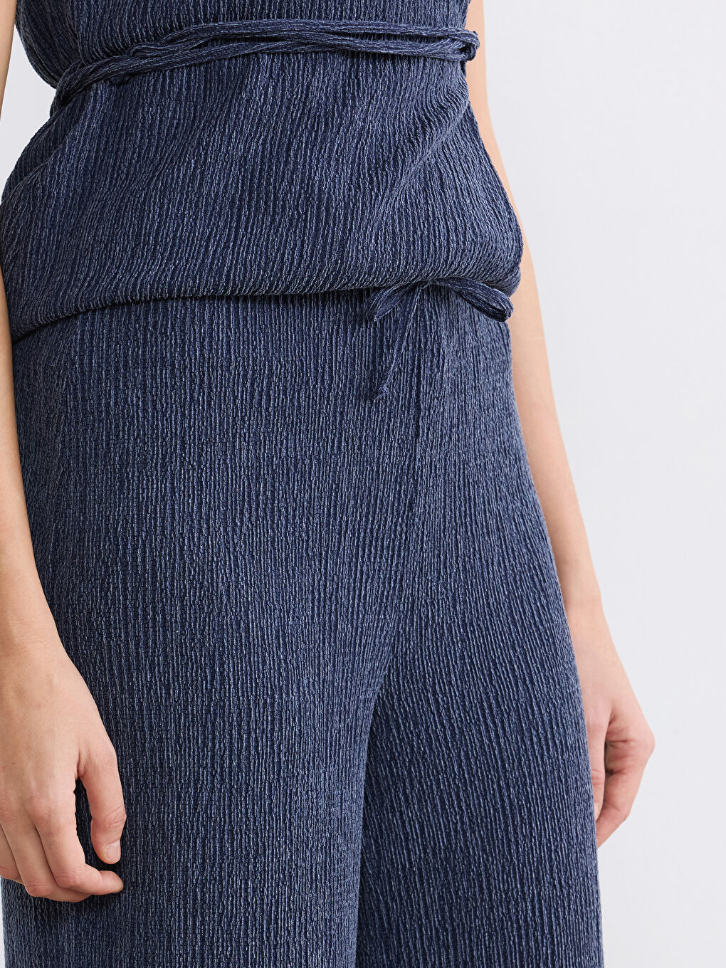 Жена Морско-Синьо Панталон-2