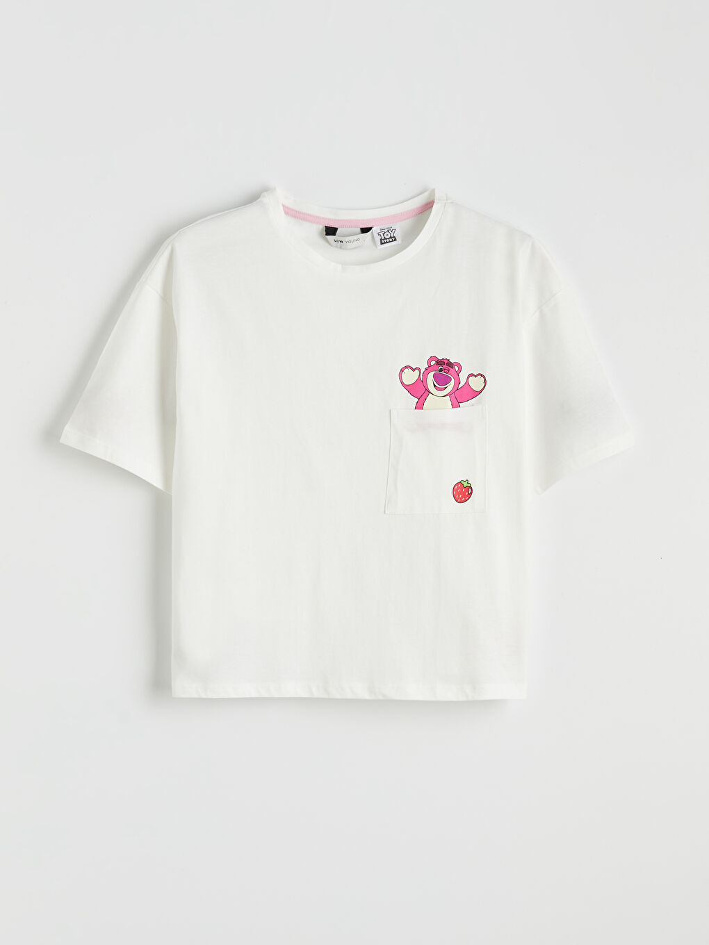 Pembe Toy Story Baskılı Kadın Şortlu Pijama Takımı-5