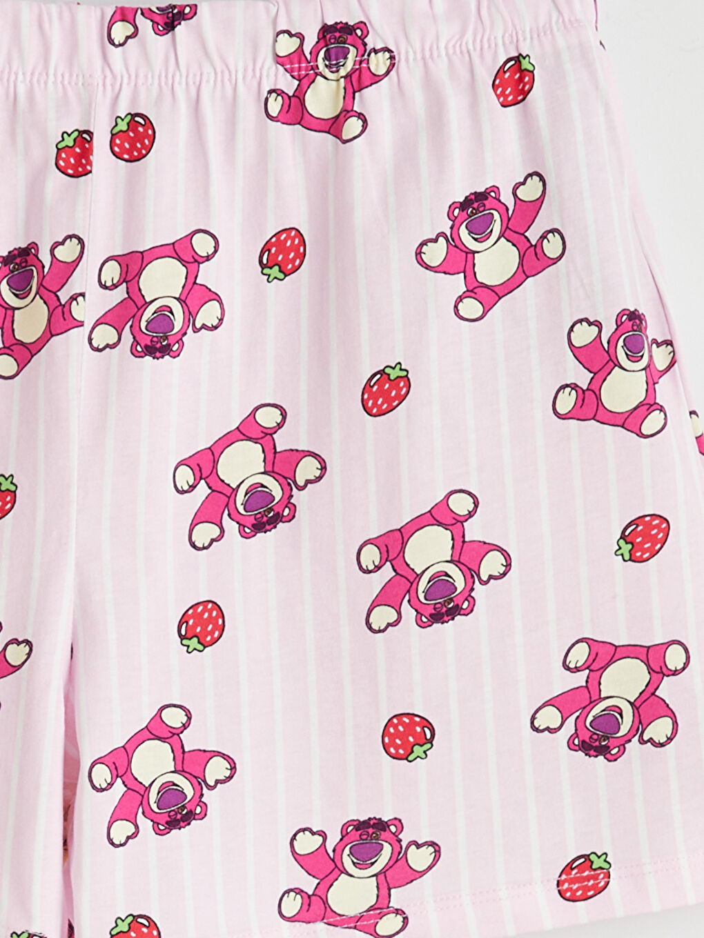 Pembe Toy Story Baskılı Kadın Şortlu Pijama Takımı-8