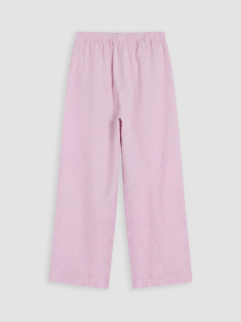 Pembe Kız Çocuk Poplin Pantolon-1