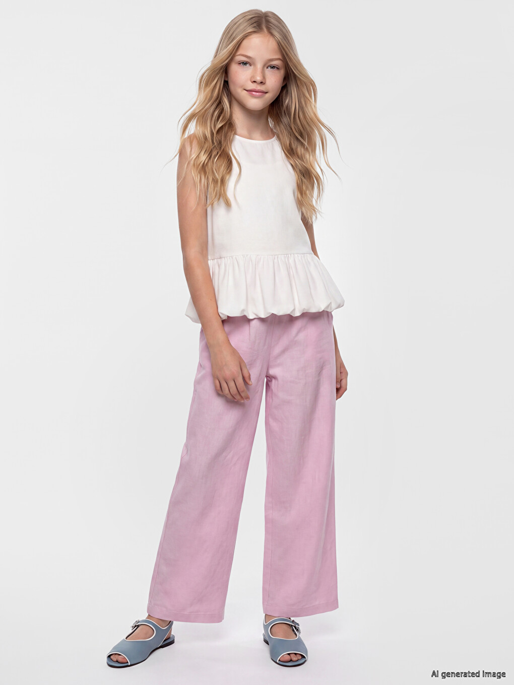 Dečije Poplin Pantalone