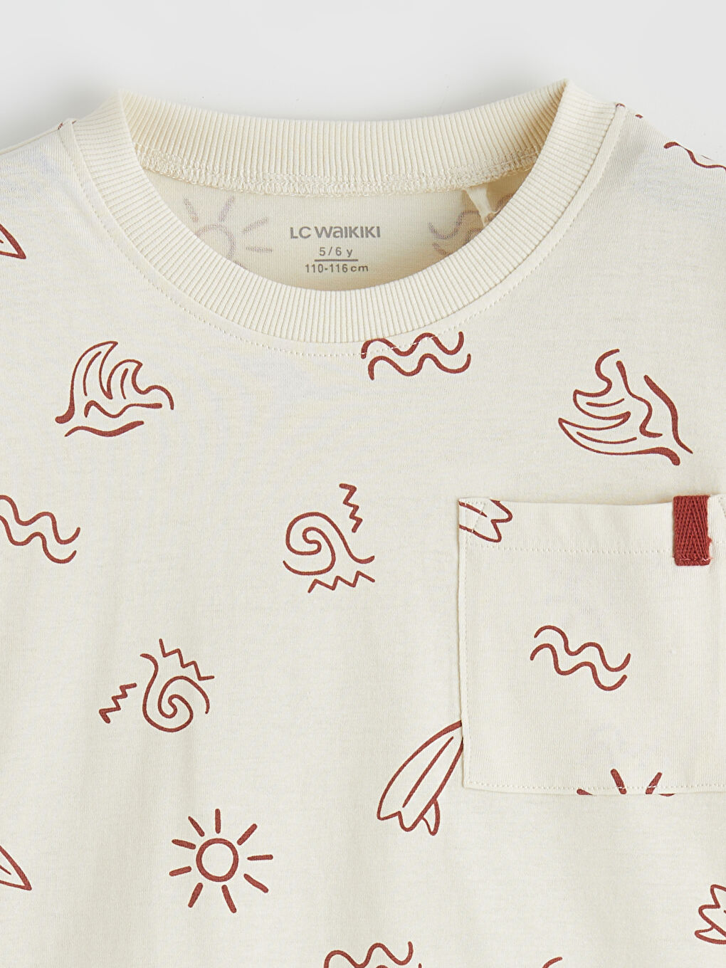 ბიჭების მრგვალი საყელოს მაისური-1